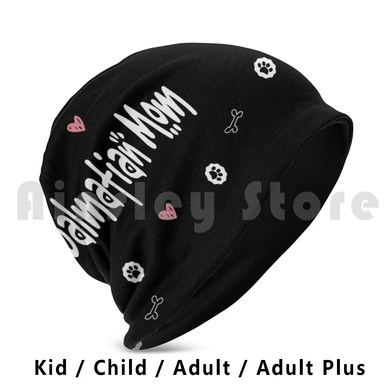 Dalmatian Mom Beanies Knit Hat Hip Hop Dalmatian Mom Dalmatian Dalmatian Mom Dalmatian Mom Dalmatian Mom For