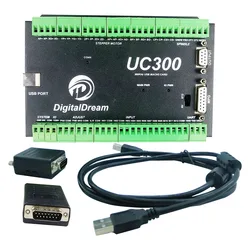 NVUM upgrade USB Mach3 CNC controller UC300 3/4/5/6 axis motion control board for CNC milling machine