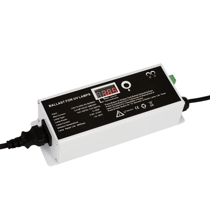 Filtre à eau Lampe de désinfection UV Ballast 5W à 55W