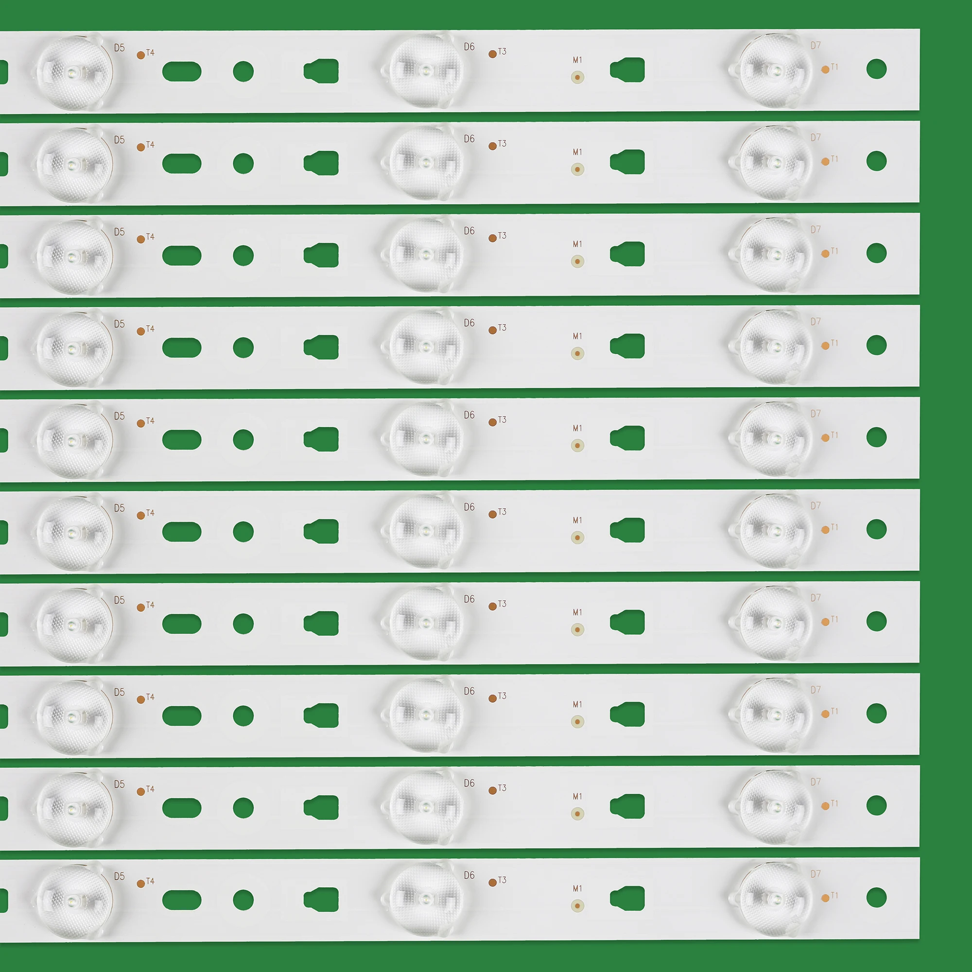 10pcs/set LED Backlight strip 7 lamp D50MF7000 LED50A900 LD50U3000 LED50D7-ZC14-01(B) 30305000204 Screen V500HJ1-PE8 50S510