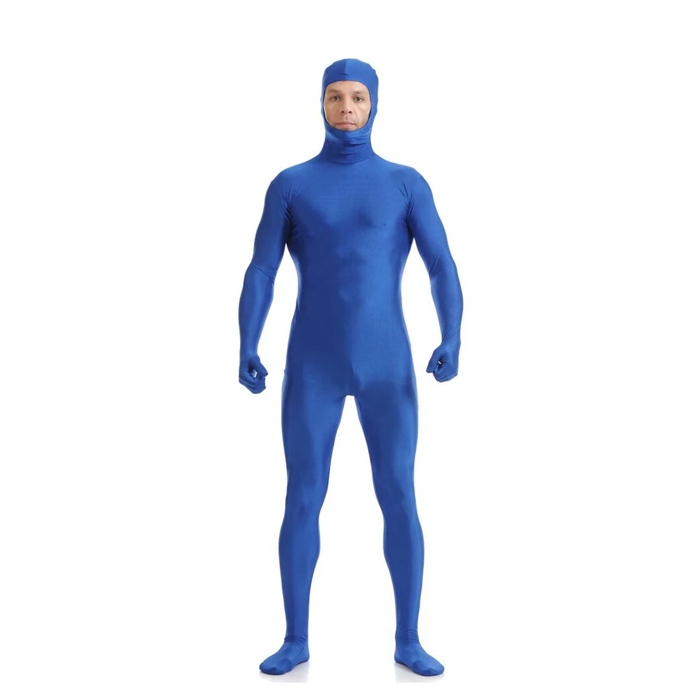 Zentai suit Open Face Skin Suit Catsuit Halloween Costumes Adult Bodysuit Unisex unitard can be customized Stage unitard