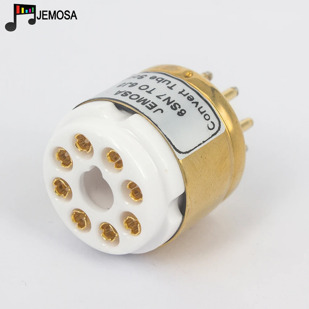 Tubo de vacío de Audio, adaptador de enchufe de conversión de amplificador, 6SN7/6SL7/ECC32/ECC33/6N8P/6N9P/6H9C a 6J5/6J5G/6C5/CV1067/L63, 1 unidad