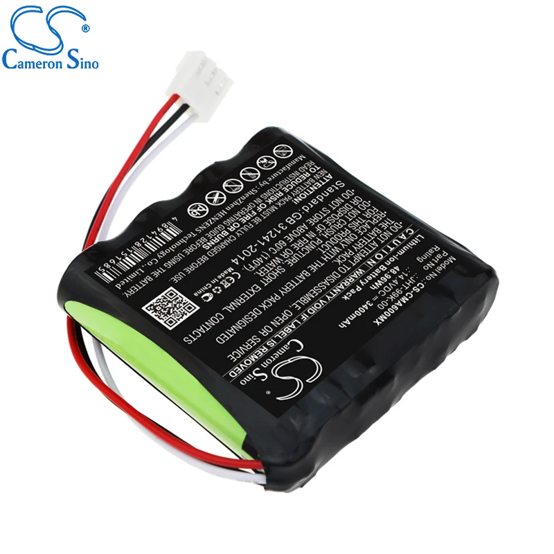 CameronSino Pin Cho COMEN CM600 CM-600 Phù Hợp Với COMEN JHT-99K-00 Y Tế Thay Thế Pin 3400MAh/48.96Wh 14.40V Đen Li-ion