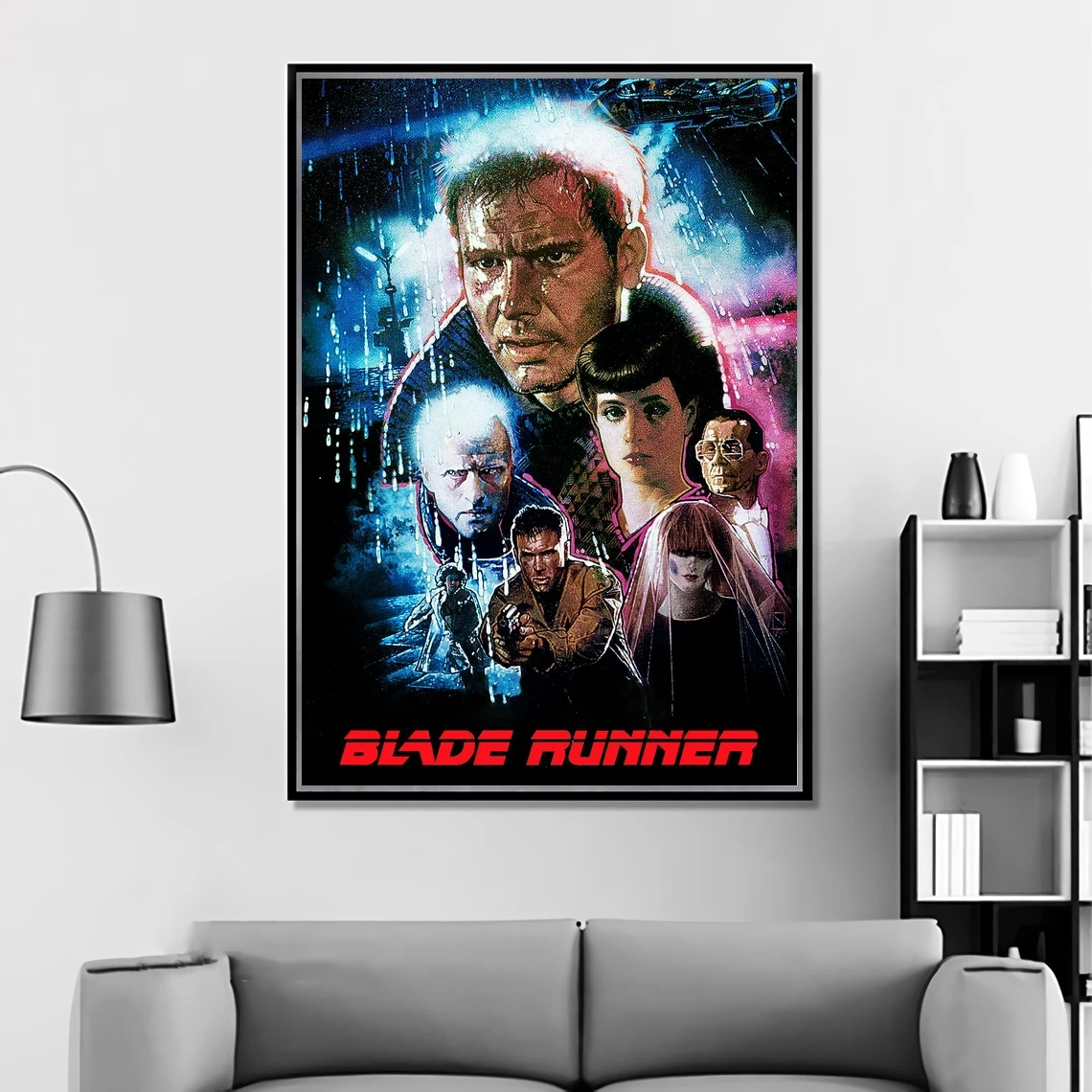 Blade Runner (1982) Poster Ridley Scott Movie Harrison Ford Rutger Hauer Sean Young Edward James Olmos Print Art Gift