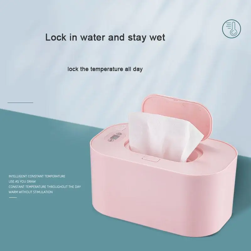 Baby Wipe Warmer Wipes Heaters Napkin Thermostat Wet Tissue Heating Box Insulation Usb Charger Heat Wet Towel Dispenser