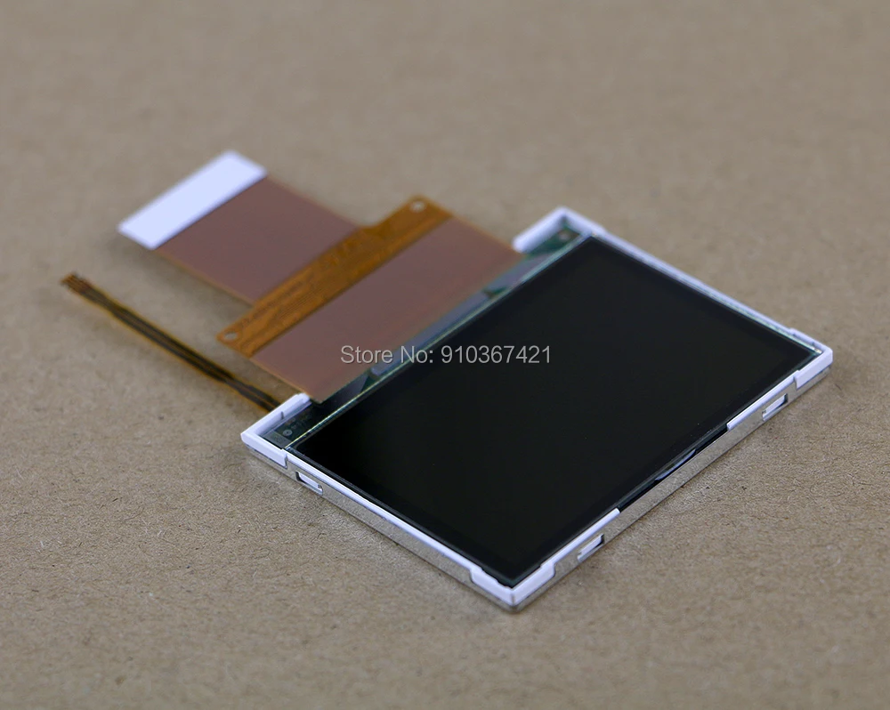 1pc/lot Original for GBM LCD Screen display panel with flex cable for GameBoy micro GBM Repair Parts