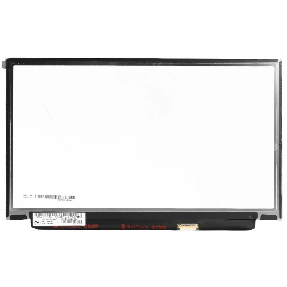 12.5 "IPS Tela Do Laptop LCD LP125WH2-SPT2 LP125WH2-SPT1 M125NWR3 para Lenovo ThinkPad X240 X250 X260 X270 X280 1366x768 30pin eDP