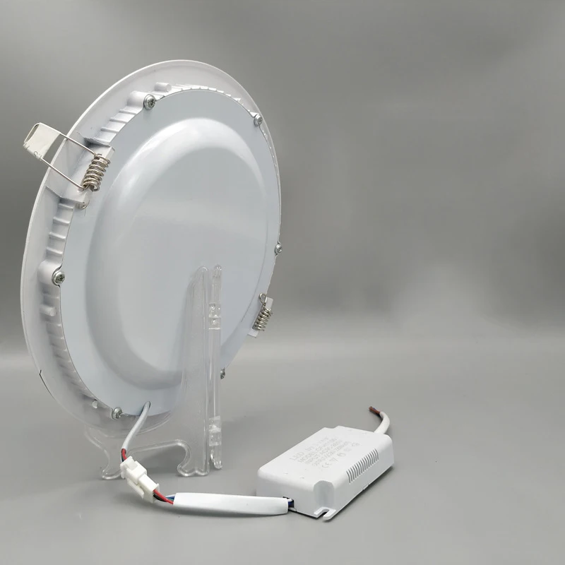 LED typu Downlight 6W 9W 12W 18W 24W czujnik ruchu PIR ultra-cienkie oświetlenie panelowe LED wpuszczana lampa światła dziennego 3000k 4000k 6500k