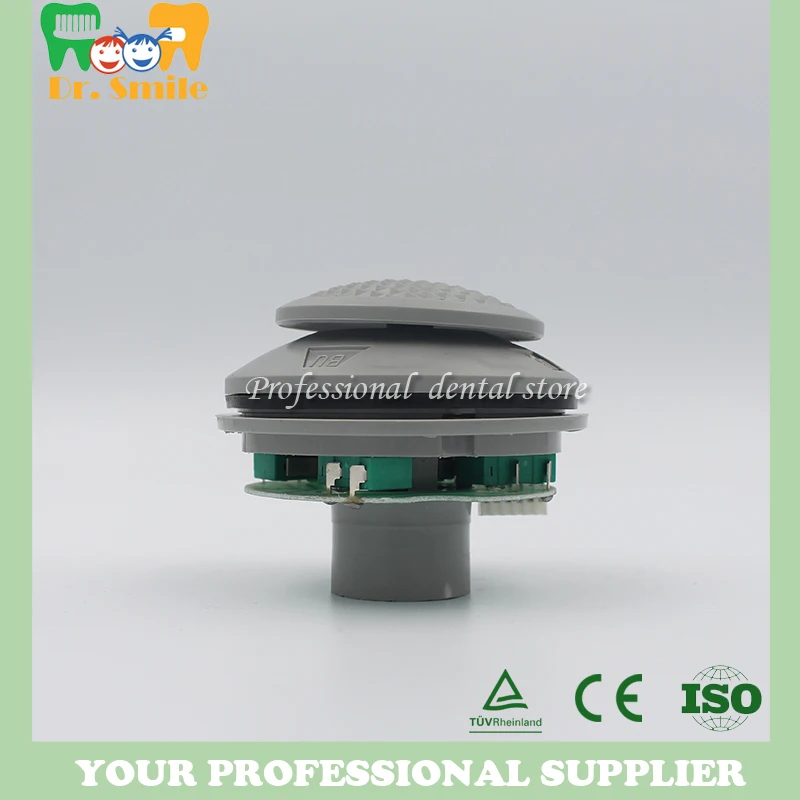 Dental Grey Round Electrical Foot Pedal Control Switch Dental Chair Accessories Medical Equipment