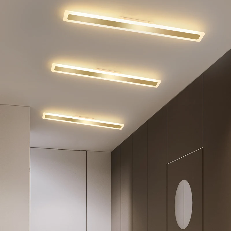 Lámparas acrílicas para techo, luces LED de pared para iluminación del hogar, perfectas para sala de estar y balcón, modernas, con acoplamiento