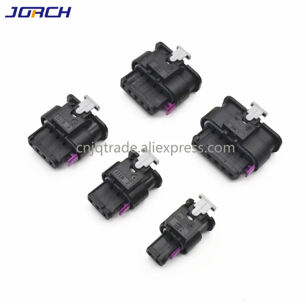 5sets 2/3/4/5/6 Pin Auto VW Audi female electrical connector 1718653-1 1-1924067-4 1-1718806-1 1718657-1 1-1718645-1 4F0973706