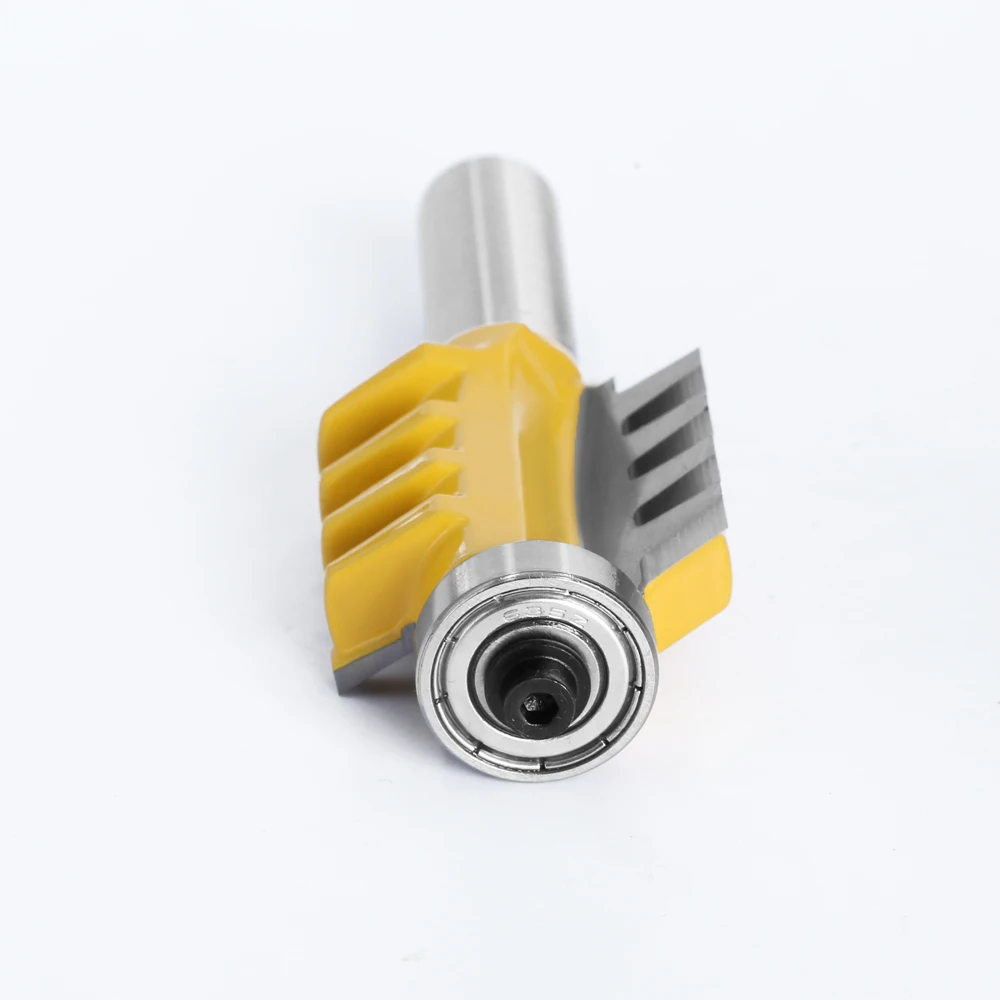 LA VIE 12 มม.1/2 "1/4" Shank Finger Joint กาว Router เครื่องตัด Bit Mortaise มีดกรวยงานไม้ Cutters เครื่องมือ 01022