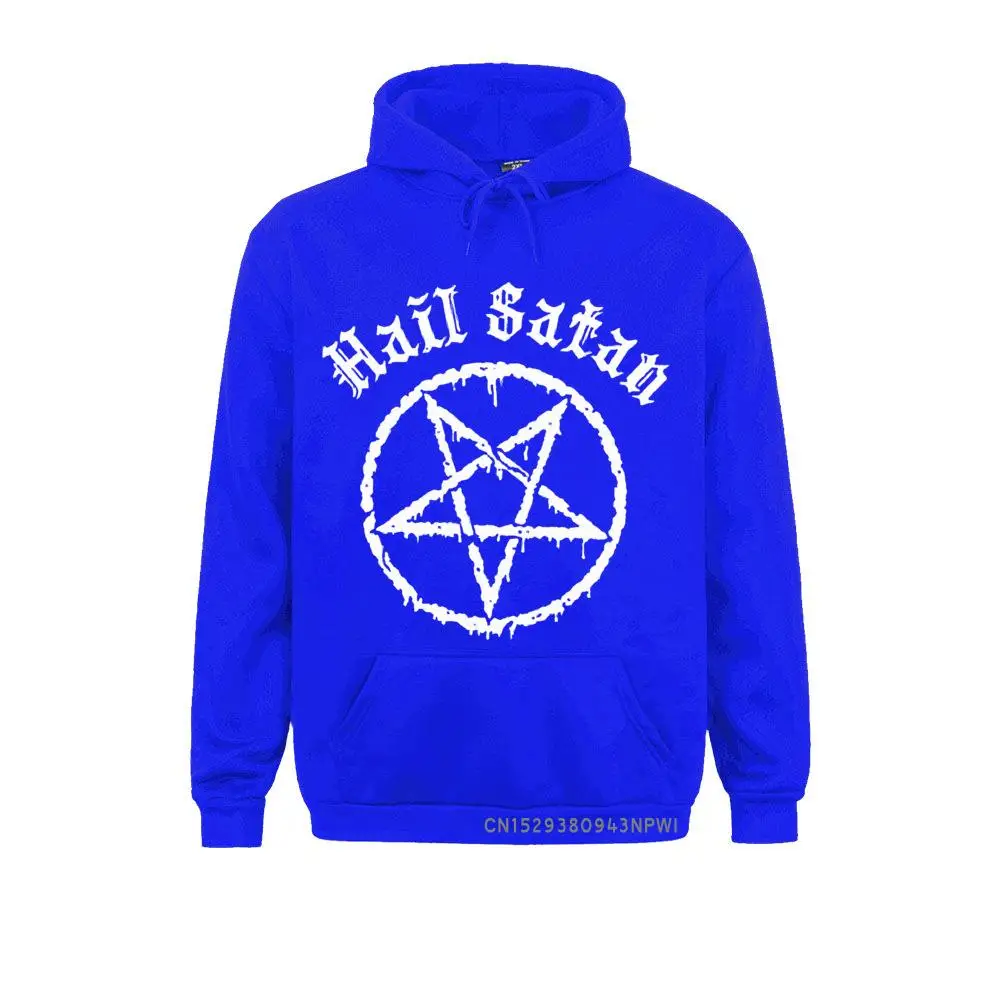 Hail Satan Hoodie Pentagram Rock Goth Unholy Satanic Punk Emo Alternative Gift Top Fashion Streetwear Pullover Homme