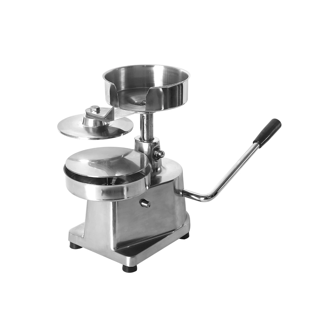 150cm Burger Press Manual Hamburger Patty Maker Burger Machine Stainless Steel Meat Pie Forming AM15 Kitchen Tool