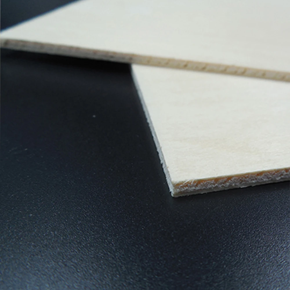 DIY Thin Wooden Board For House Villa Model Handmade Models Material 2mm 3mm 5mm Thick Three-ply Boards For Bilding Wall