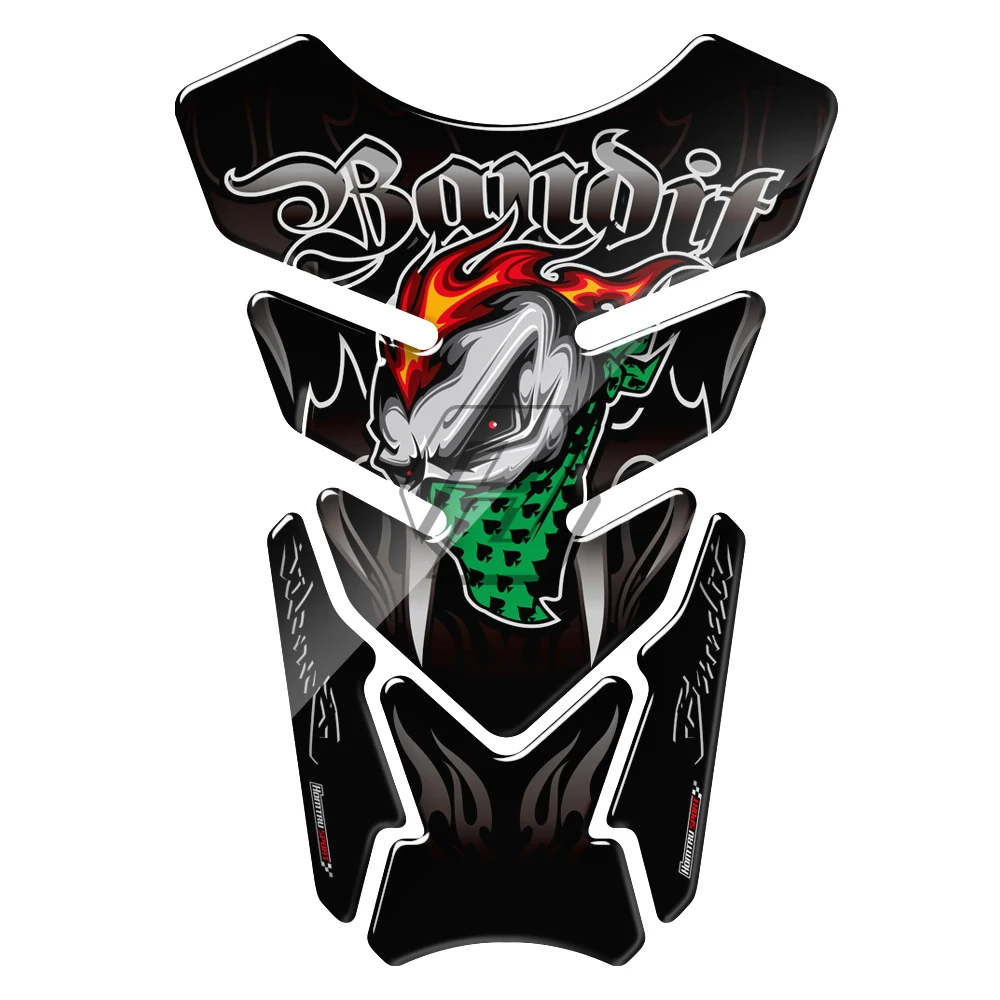 3D Motorcycle Tank Pad Gel Protector Sticker Bandit Tankpad Case for Suzuki Bandit 600 650 1200 1250 650S 600S ABS