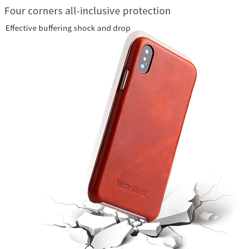 Genuine Leather Phone Flip Case for iPhone 15 14 13 12 11 Pro Max X XS Max XR 8 6 6s 7 Plus SE 2020 luxury Anti-scratch Cover