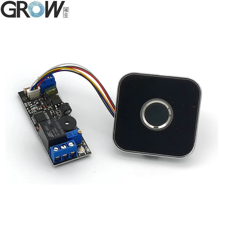 

GROW K202+R502-AW DC12V с низким энергопотреблением, плата контроля доступа по отпечаткам пальцев