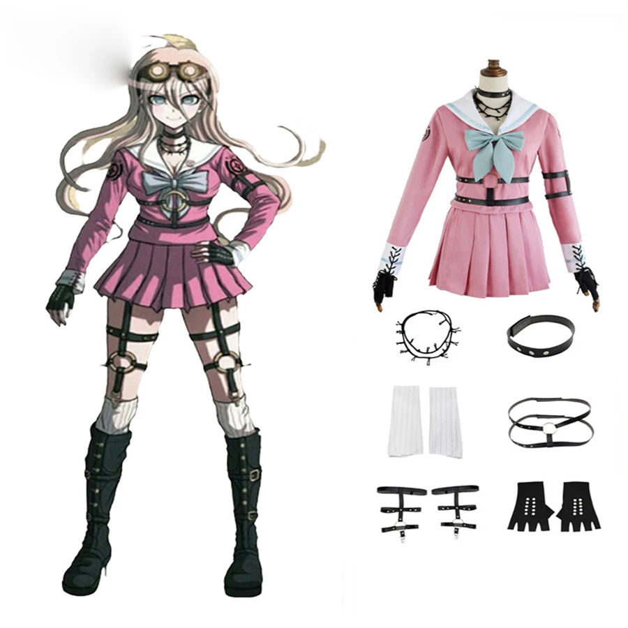 

Danganronpa V3: Killing Harmony Iruma Miu Униформа кролика на Хэллоуин, Рождество, аниме, индивидуальный заказ, карнавальный костюм