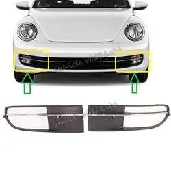 Left And Right For VW Beetle Cabriolet 2012 2013 2014 2015 2016 Car-Stying Front Bumper Fog Lamp Fog Light Cover Grille