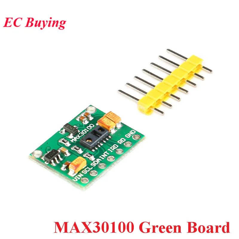 MAX30100 MAX30102 Heart Rate Oxygen Sensor Module STM32 Pulse Heart Rate IIC I2C Detection Blood Oxygen Sensors For Arduino