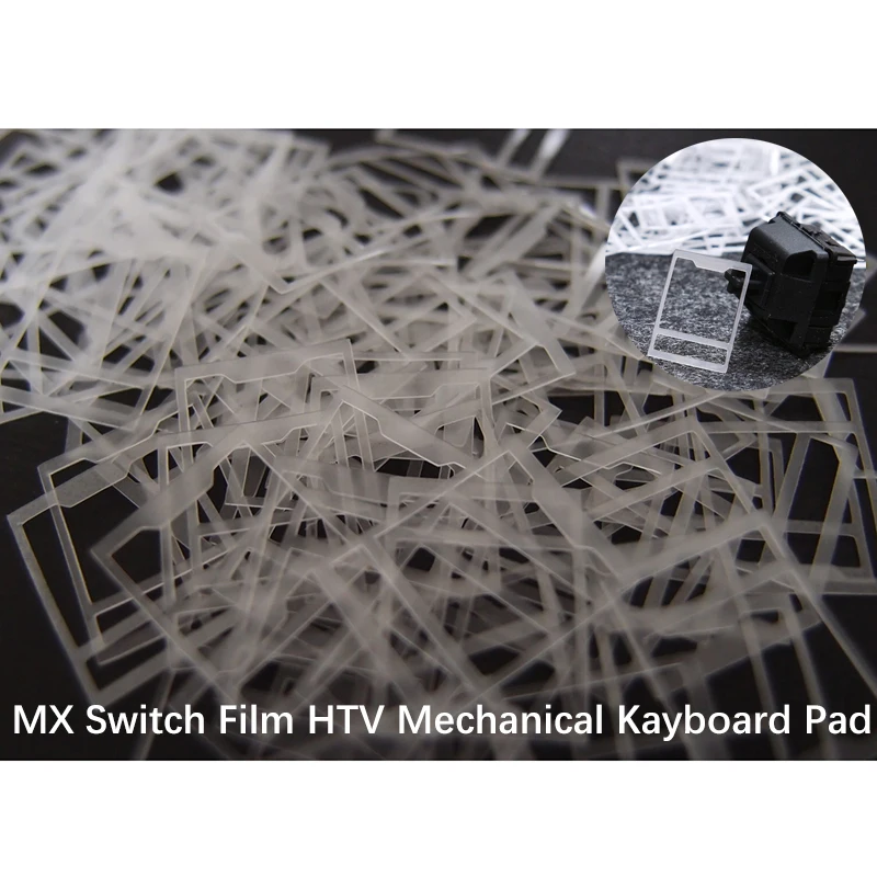 

1Pack Kelowna clear MX switch film for mechanical keyboard HTV shaft film for Repair Gateron JWK Damping