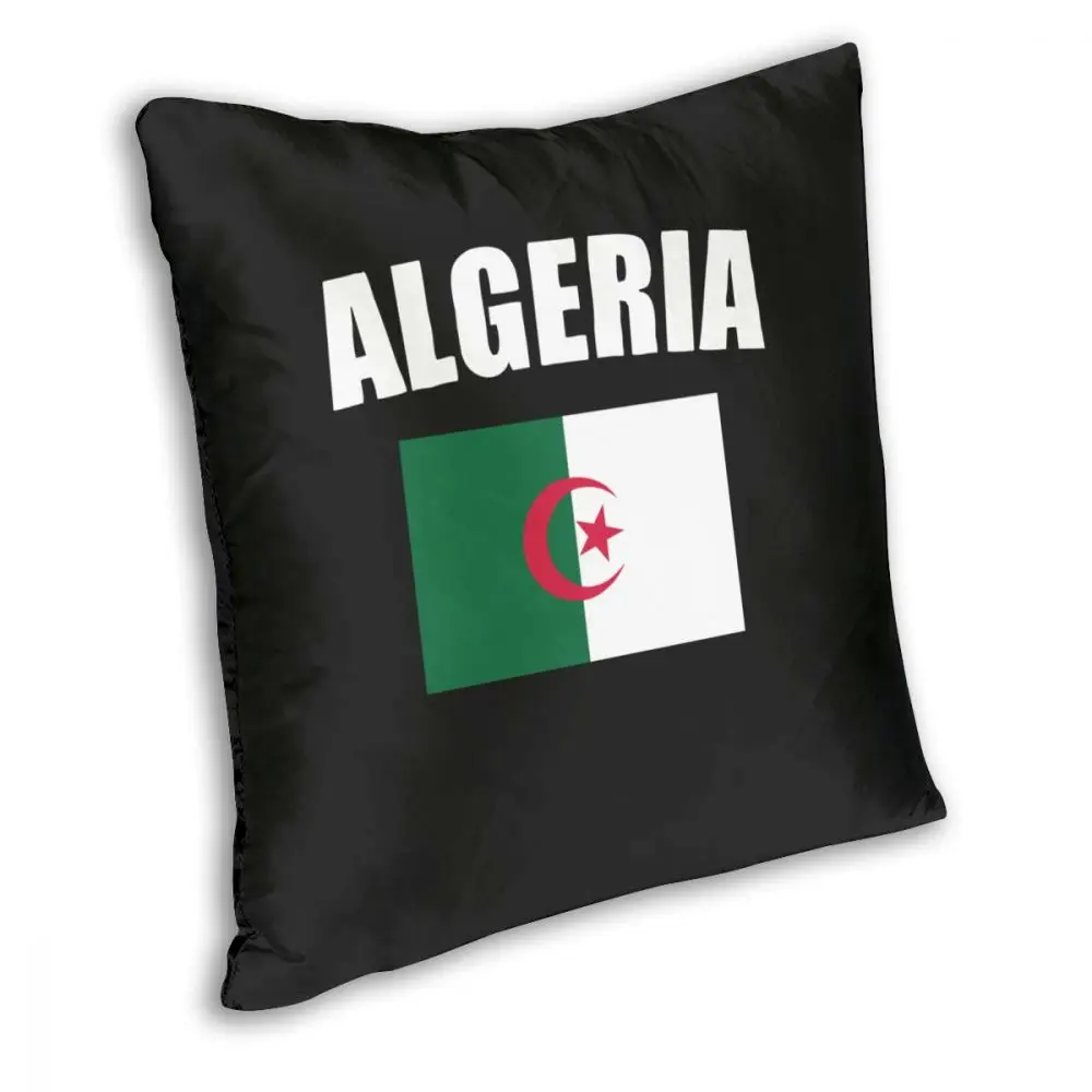 Algeria Flag Algerien Square Pillow Case Cushions for Sofa Novelty Pillowcover Home Decor