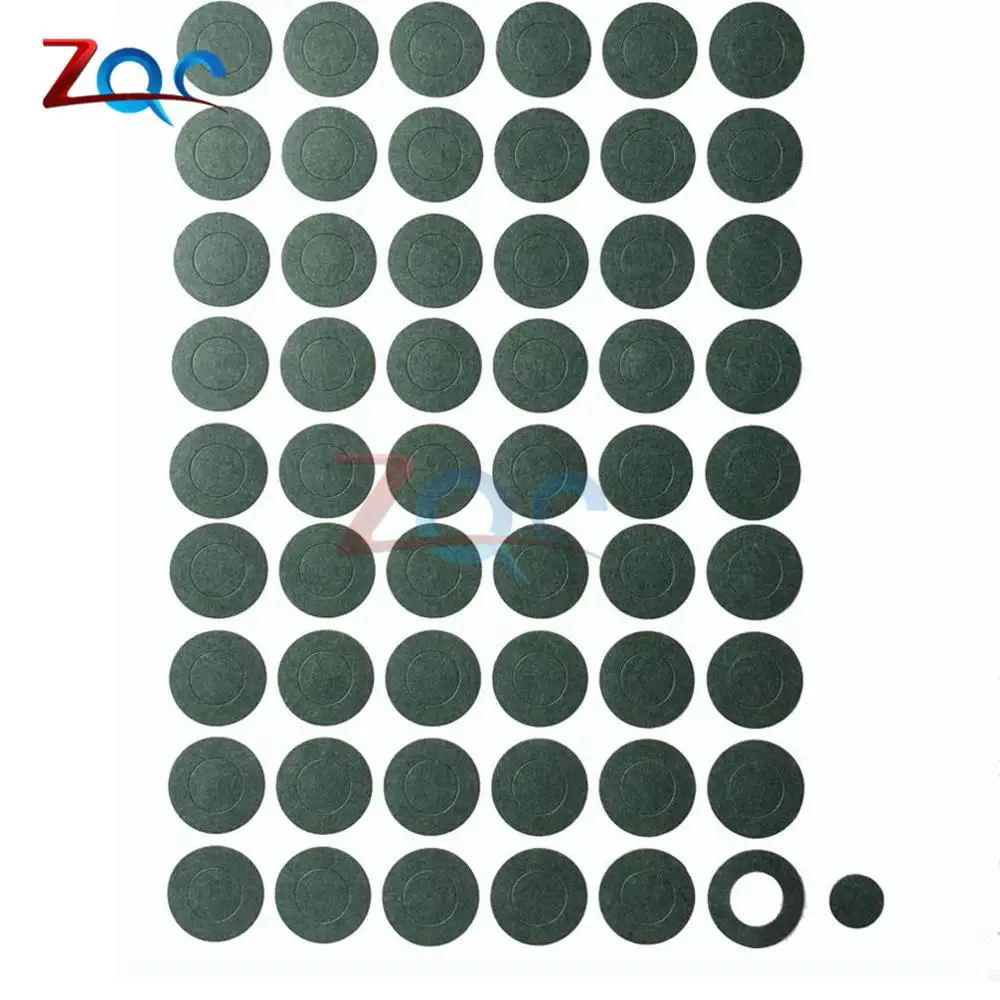 100pcs 1S 18650 Li-ion Battery Insulation Gasket Barley Paper Battery Pack Cell Insulating Glue Patch Electrode Insulated Pads