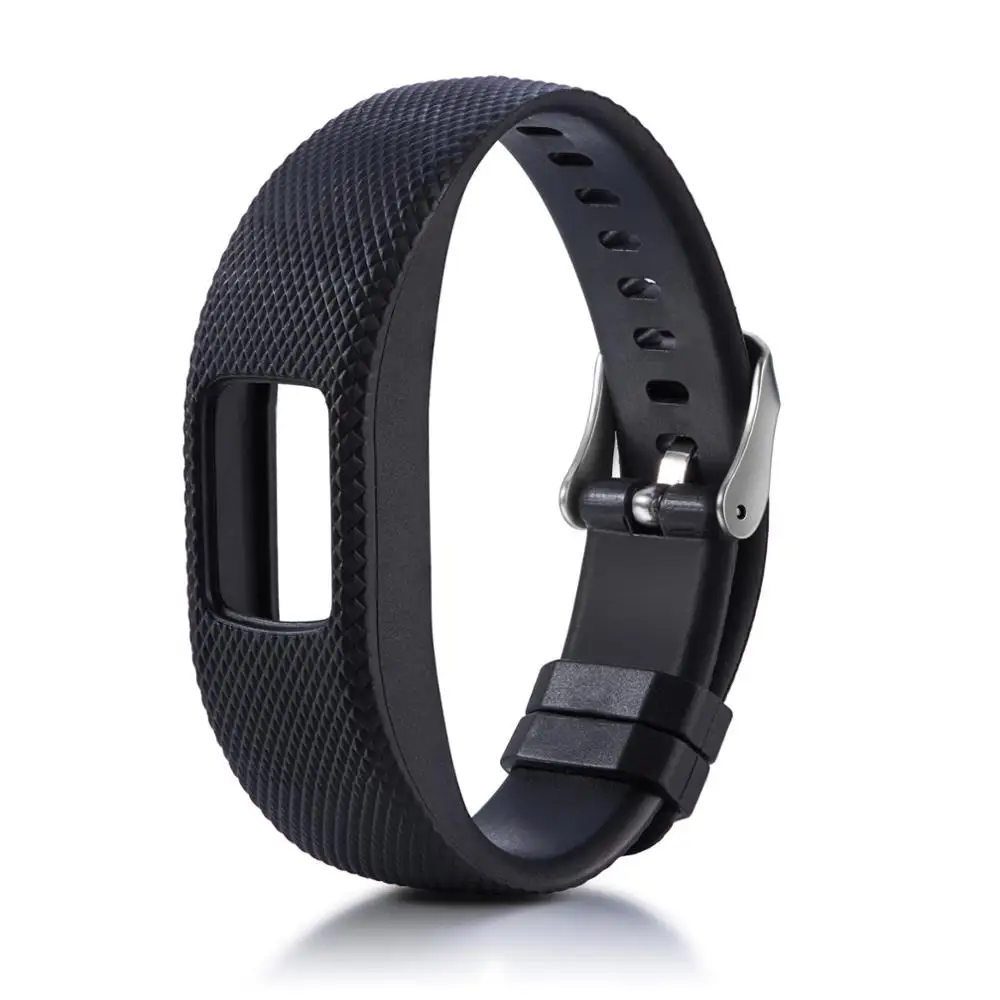 Silicone Strap Wristband for Garmin Vivofit 4 Bracelet Smart Watch Band Strap Accessories Replacement Band for Garmin Vivofit4