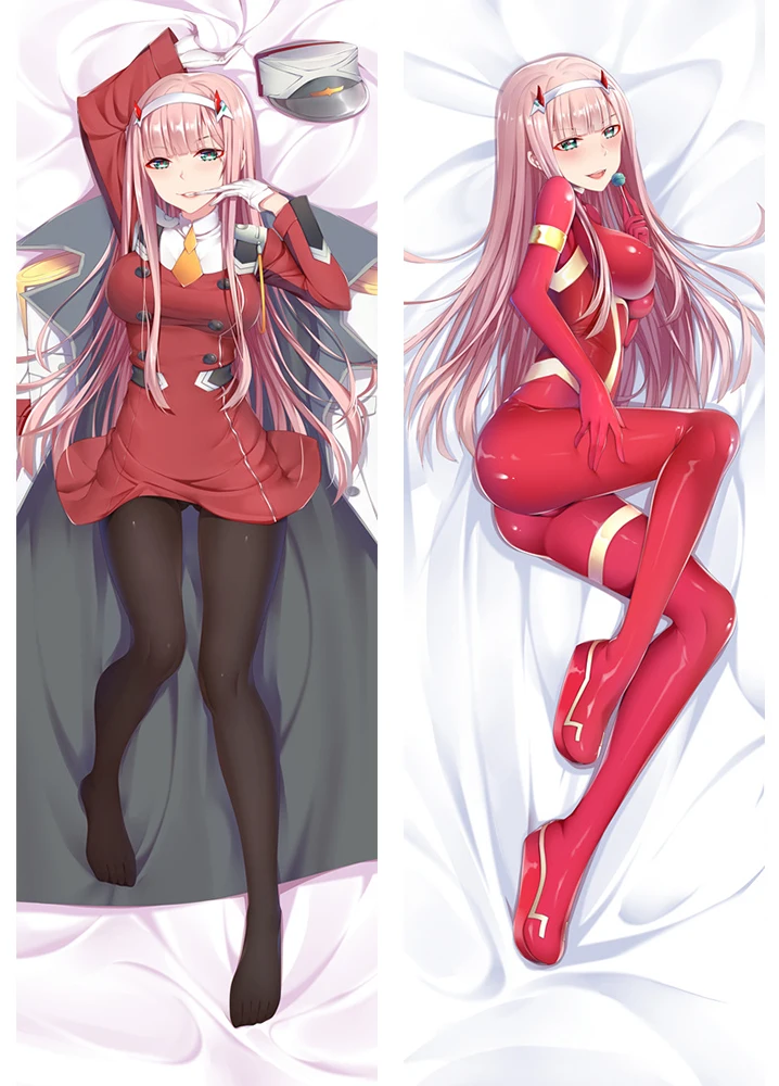 

DARLING in the FRANXX Zero Two Dakimakura Anime Pillowcase Double-sided Bedding Pillow Case Hugging Fullbody Pillow Cover