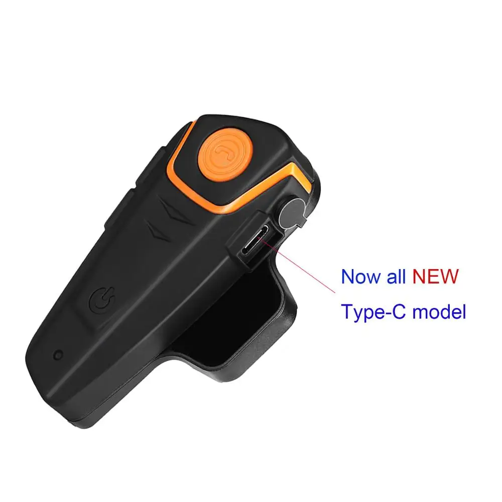 BT-S2 1000m 30M IPX7 Waterproof Moto Helmet Bluetooth Wireless Headset Motorcycle bluetooth intercom for motorcycle