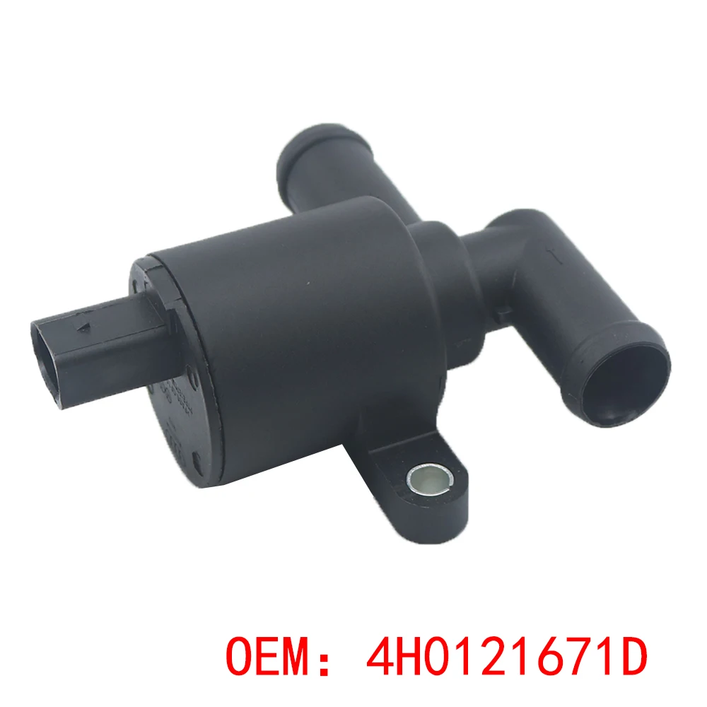 

4H0121671D Hvac Valvola di Controllo del Riscaldatore di Acqua di Raffreddamento Valvola Solenoide Fit per A8L A6L C7