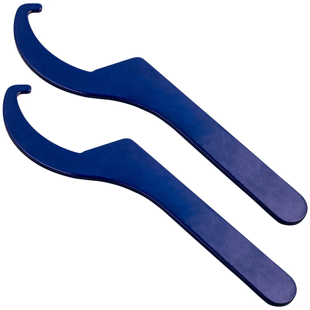 2PCS Steel Adjustment Steel Spanner Wrench for Performance Aftermarket Coilovers Blue