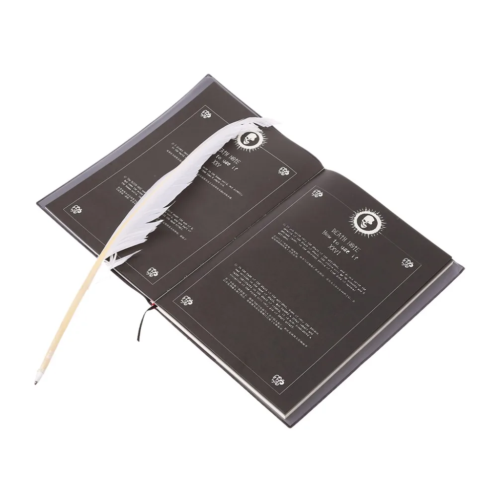 ZK20 2020 Death Note Anime Diary Cartoon Planner Book Lovely Notebook Theme Cosplay Large Dead Note Writing Journal Notebook