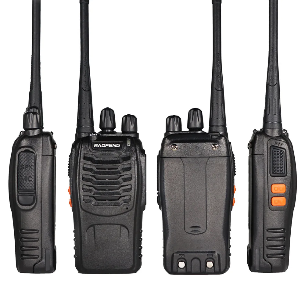 ¡Arriba! 3 uds BF 888S Radio bidireccional BF-888S 6km Walkie Talkie 5W portátil CB Ham Radio portátil HF transceptor interfono bf888S