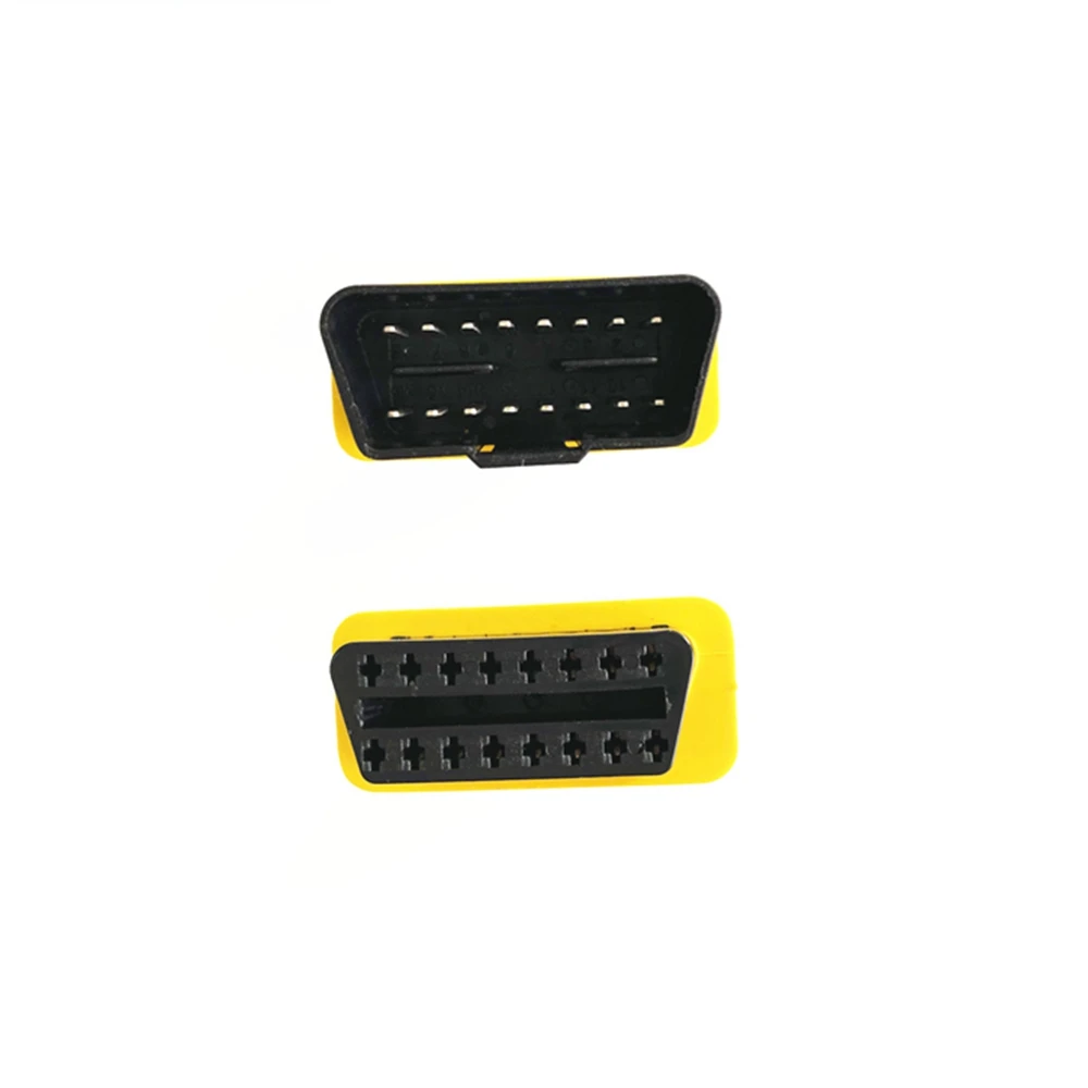 Newest Yellow 13CM OBD2 Extension Cord Male-to-Female Interface Easy to Use 16-PIN OBD 2 Plug Expansion Adapter Best Quality