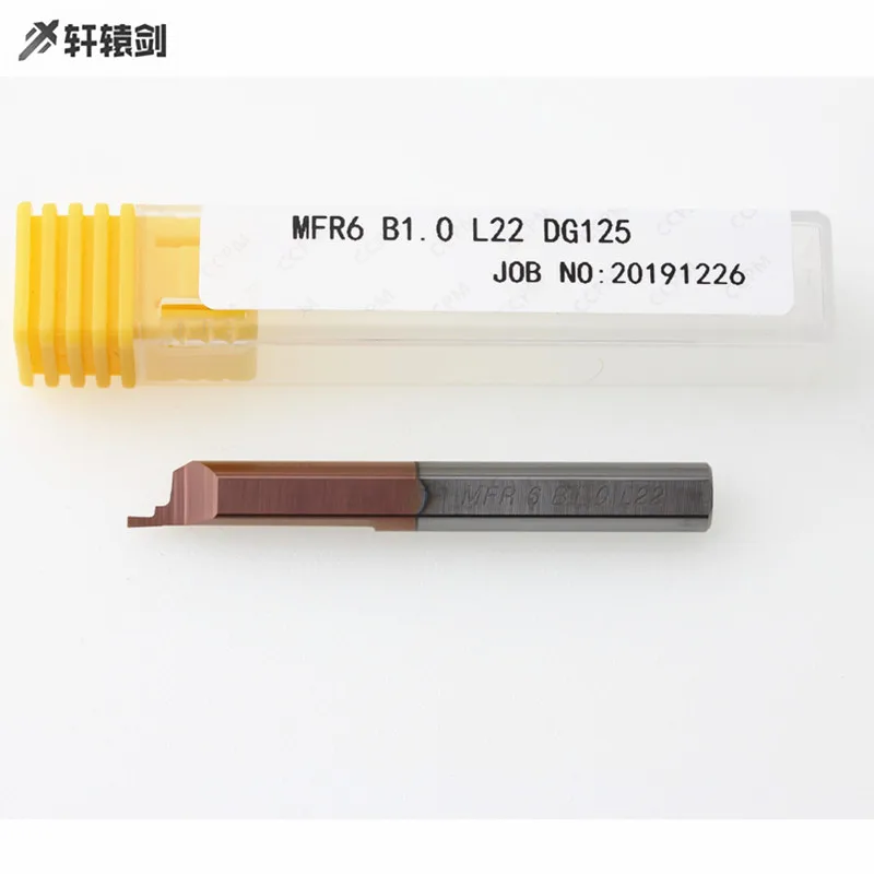 MFR4 B1.0 L10 MFR4 B1.5 L10 MFR5 B2.0 L22 MFR6 B1.0 L22 نهاية الوجه الحز القاطع الفنزويلى سبائك الصلب مخرطة طلاء الحفر الداخلية الطور