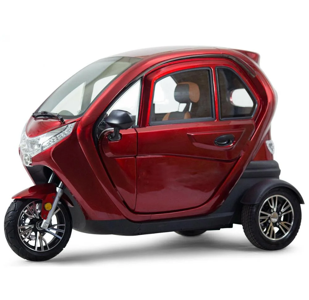 EEC COC دراجة ثلاثية للتنقل الدراجة/ثلاثة مقاعد عربة الركاب/3 عجلات E-دراجة ثلاثية العجلات مع المقصورة تاكسي للبالغين