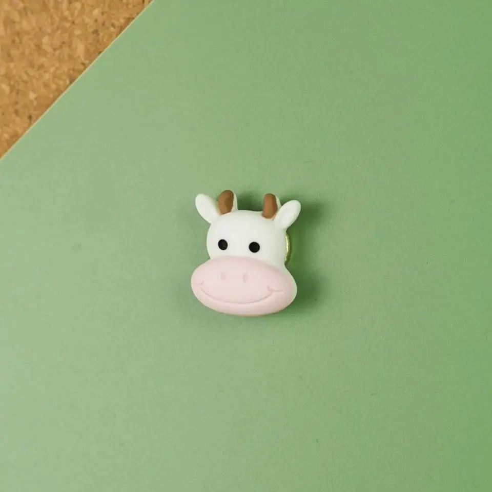 10pcs cut Push Pins cow Thumb Thumbtack Board Pins Drawing Photo Wall Studs Office School Supplies