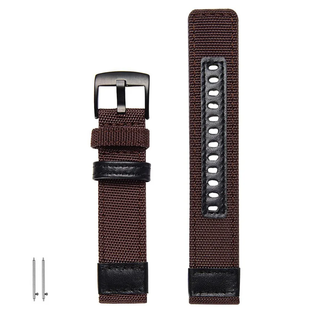 Correa de nailon tejido para reloj inteligente Haylou LS02 LS01, repuesto de pulsera deportiva de 20mm para Venu SQ