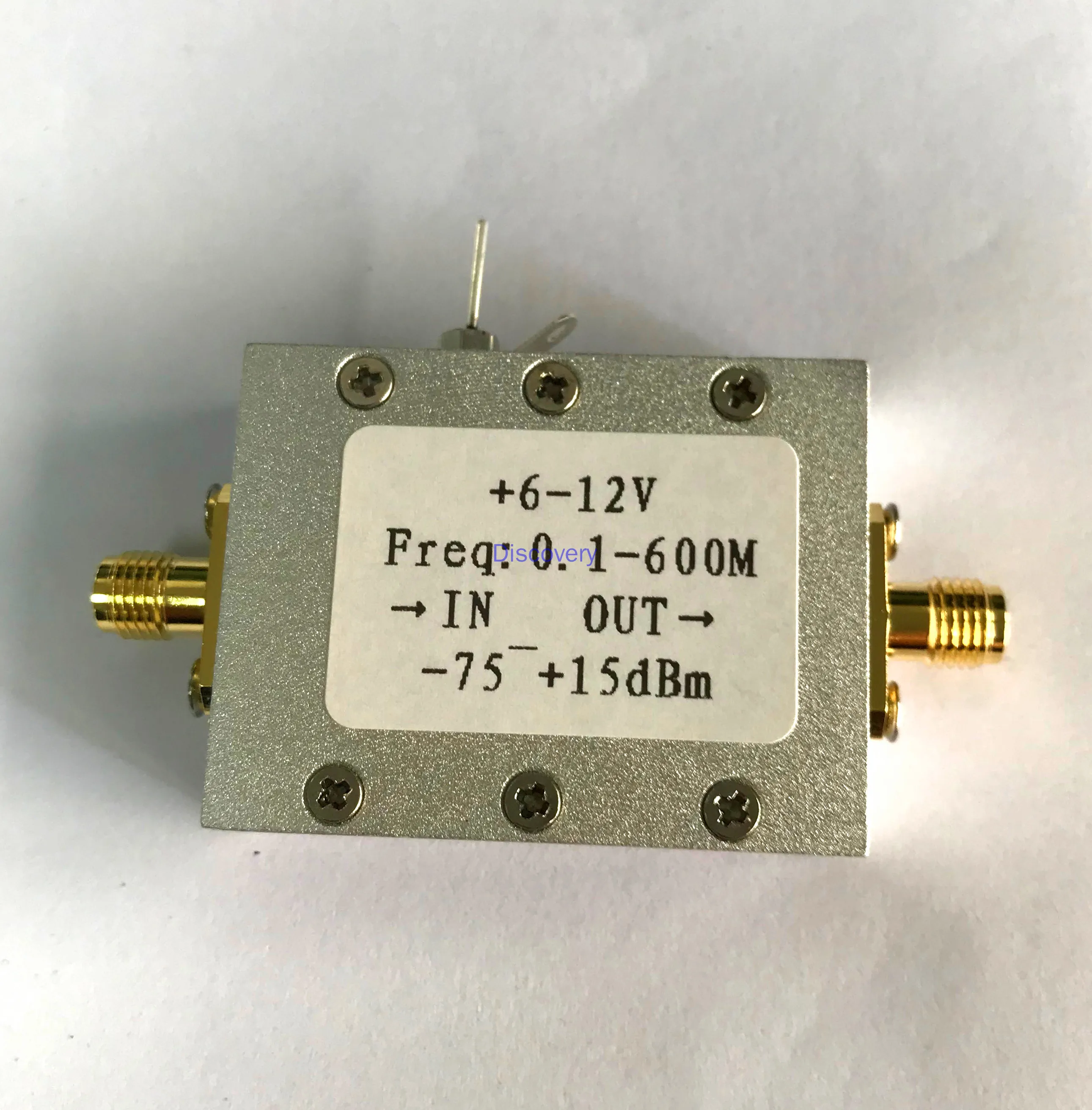 0.1-600M -75~+15dBm Power Meter Logarithmic Detection AD8307 Module