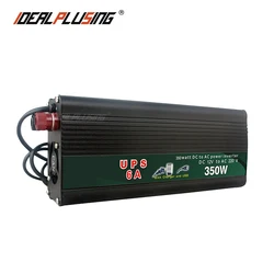 350W Inverter, Input 12V TO 220V 110V Max 600W UPS function, high quality Modified sine wave charging inverter