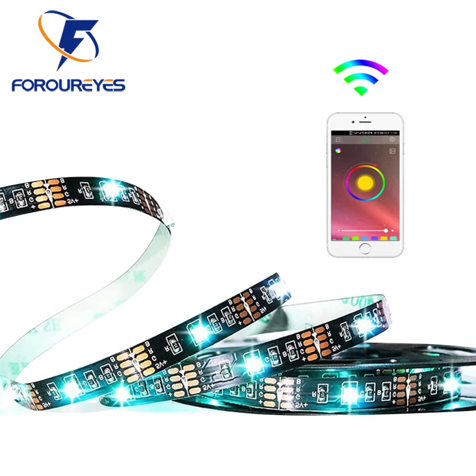 

USB Led Strip Miusc TV Backlight Tape Smart APP Manual 3keys Controller 5V SMD5050 30leds/m RGB Led Lights For Room