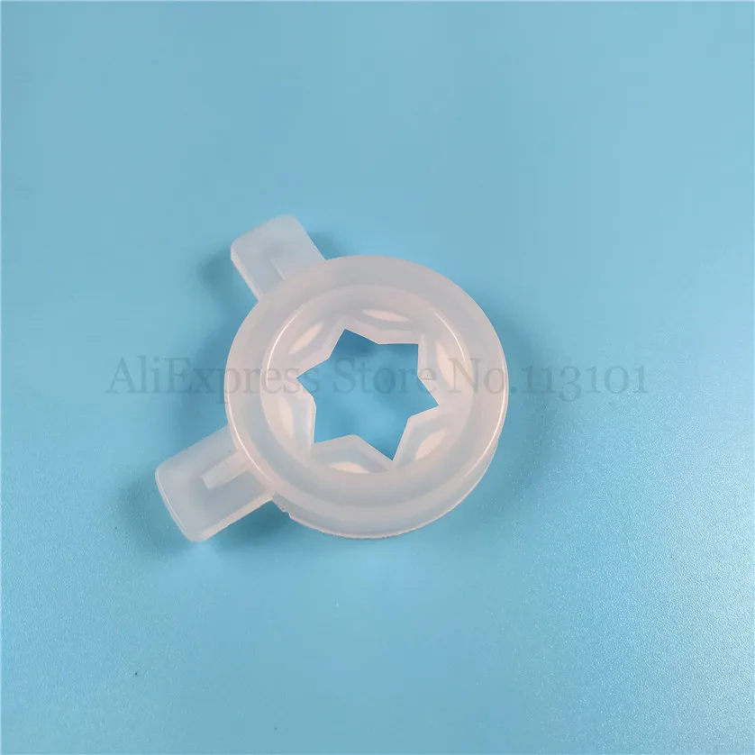 3 In 1 Modeling Lids 37mm Inner Diameter Caps Spare Part Hexagram Star Nozzle Fittings Of Soft Serve Ice Cream Machines