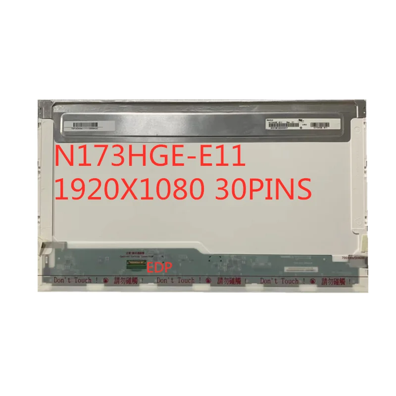 Tablete com Display Edp N173hge-e11 1920*1080 Fhd 30 Pinos