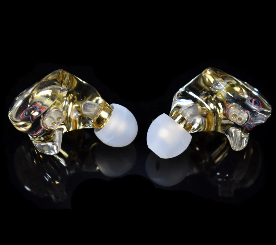 HANADOMI A2 IEM HIFI الراتنج Earphone10mm مجمع ديناميكية الحجاب الحاجز ستيريو سماعات قوية سماعة سلكية 0.78 مللي متر الصوت سماعة