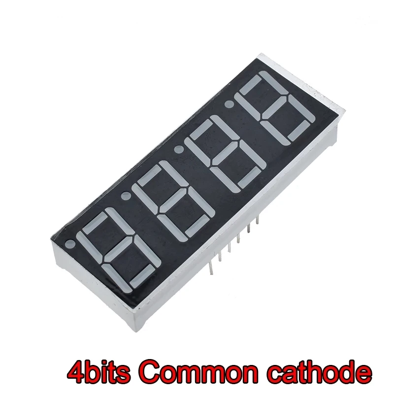 0.56 Inch Led Display 7 Segment 1 Bit/2 Bit/3 Bit/4 Bit Digit Buis Rood gemeenschappelijke Kathode/Anode Digitale 0.56 Inch Led 7 Segment