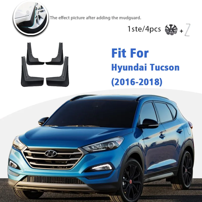 

Соединительная тяга для Hyundai Tucson 2016-2018 спереди и сзади 4 шт. Брызговики автомобильные аксессуары для автомобиля Styline брызговик Fender