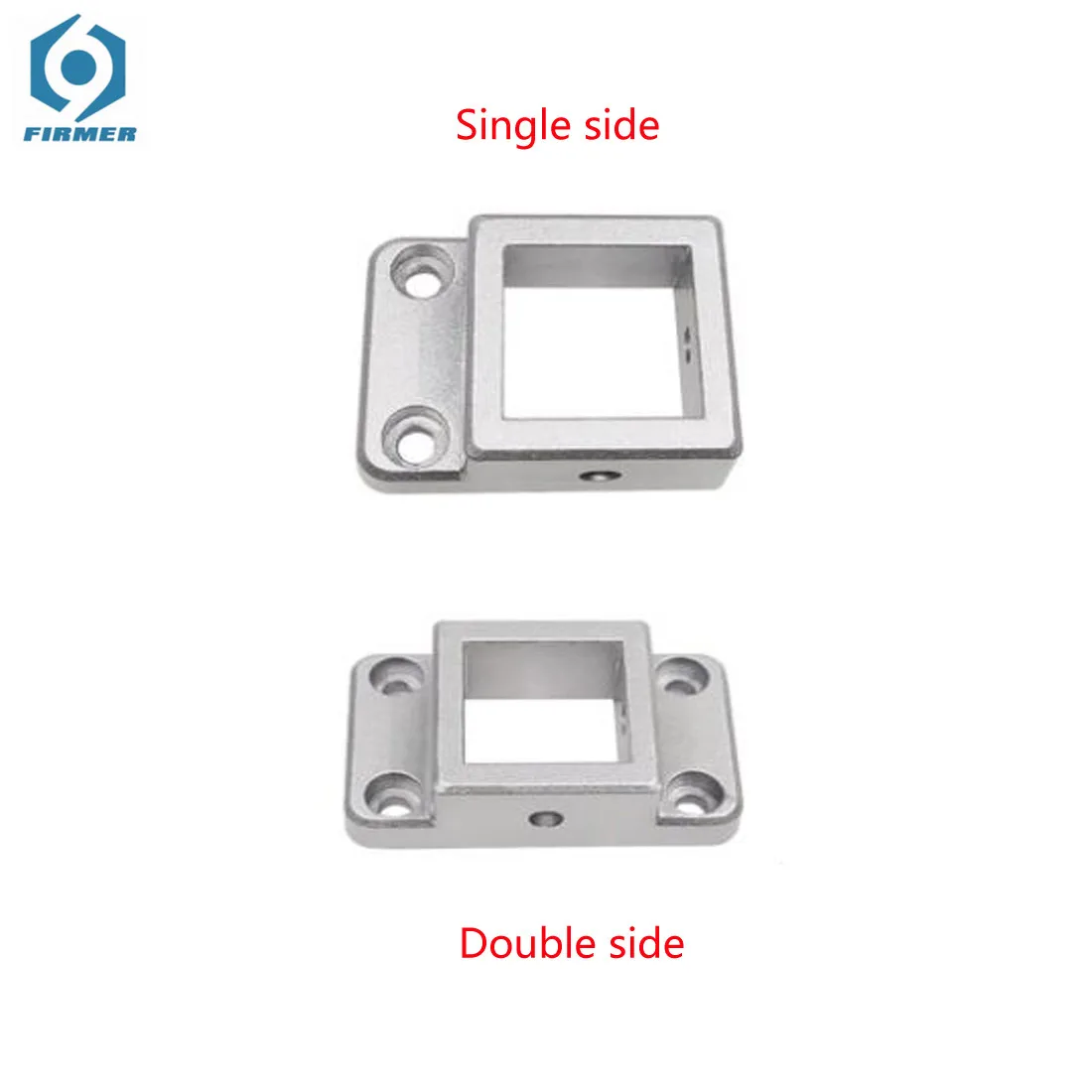 

1pc Fixing Base Unidirectional/Bidirectional Corner Square Connector for 3030 4040 Aluminum Extrusion Profile