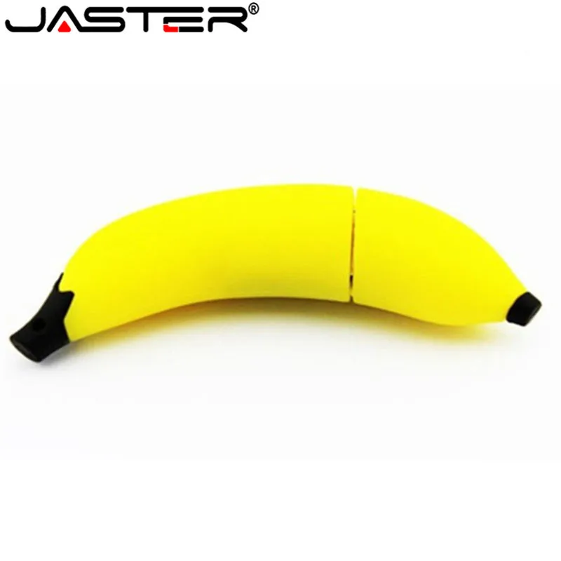 

JASTER USB Flash Drive Creative Banana Pen Drive USB 2.0 Flash Memory Stick Real 4GB 8GB 16GB 32GB USB 2.0 Pen Drive